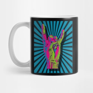 HEAVY METAL HAND SIGN Mug